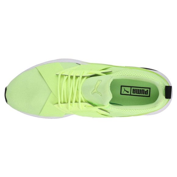 Puma Muse X5 Pop Low Womens Lace Up Casual Shoes Green 384098-02 NEW Size 8.5 - Picture 4 of 5